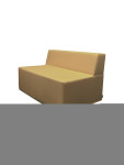 Sofa Wood Garden New Torino 117 Premium, ruda