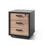 Rakinama spintelė Aatrium Pronto, pušies imitacijos/juodos spalvos