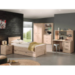 Rašomasis stalas Artur, rudas