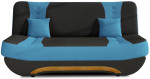 Sofa NORE Ewa II, mėlyna/juoda