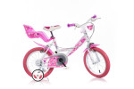 Dviratukas vaikams Dino bikes 16", baltas