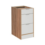 Virtuvinė spintelė Vanessa 40/81 3, balta