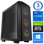 INTOP i7-12700F 16GB 1TB SSD M.2 NVME+2TB RTX3050 8GB WIN11