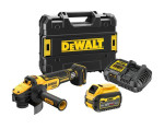 Kampinis šlifuoklis DeWalt DCG409VST1-QW, 18 V, su akumuliatoriumi