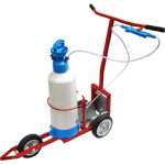 Vežimėlis dažymo linijai-emulsijai