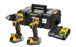 Akumuliatorinių įrankių rinkinys DeWalt DCK2051E2T-QW, 18V, su akumuliatoriumi