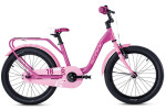 Vaikiškas dviratis S'cool niXe 18", rožinis