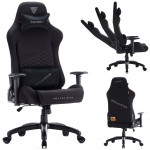 Žaidimų kėdė Sense7, juoda