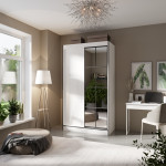 Spinta ADRK Furniture Osgar 120, balta