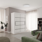 Spinta ADRK Furniture Morell 160, balta