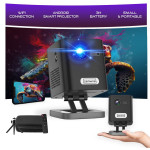 Mini DLP Full HD 4K Wi-Fi Android rinkinio projektorius Zenwire c1000