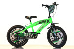 Vaikiškas dviratis Dino Bikes BMX 16", žalias