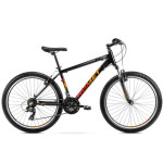 Dviratis Romet Rambler R6.0 2024 black-orange-red-19" / L