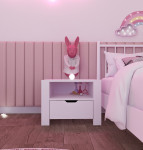 Naktinis staliukas Duru 1600-35 - White