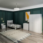 Jaunojo kambario rinkinys Life - White