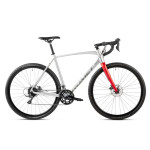 Dviratis Romet Aspre 1 2024 silver-red-54 cm / M