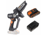 Šakų genėjimo grandininis pjūklas Worx WG325E 20 V 12 cm 1x2,0 Ah akum.