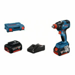 Bosch Professional GDX 18V-200 2x4,0Ah L-C smūginė mašinėlė - 200 Nm -4000 cps/min - 06019J2206