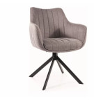 2-jų kėdžių komplektas Signal Meble Azalia Brego, pilkas