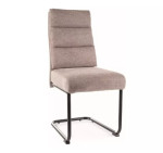 2-jų kėdžių komplektas Signal Meble Berry Brego, smėlio spalvos