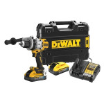 Akumuliatorinis smūginis gręžtuvas DeWalt DCD1007H2T-QW, 18V, su akumuliatoriumi