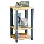 Knygų spinta su trimis lentynomis, 34 x 58 x 29 cm