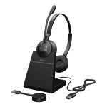Mikro ausinės - DECT - belaidės - USB-A per DECT adapterį - Jabra - Jabra Engage 55 SE Stereo - Mikro ausinės - ant ausų - DECT