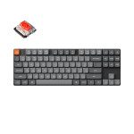 Keychron K1 Max Wireless - US Layout - Hot-Swappable Low Profile Gateron Red (K1M-H1) Mechaninė Belaidė Žaidimų Klaviatūra