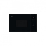 Juodos spalvos 38cm aukščio įmontuojama mikrobangų krosnelė AEG OS5MG20EB