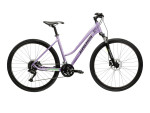 KROSS Evado 5.0 D pur-gre g moteriškas hibridinis dviratis (28") MY25 - L dydis