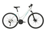 KROSS Evado 7.0 whi_tur g Moteriškas Hibridinis Dviratis (28") - L dydis