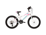 KROSS Lea Mini 1.0 whi-blu-pin g vaikiškas dviratis (20") - Standartinis dydis