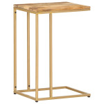 Šoninis staliukas, 35x45x65cm, mango medienos masyvas