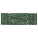 Balkono pertvara, 500x150cm, su tamsiai žaliais lapais