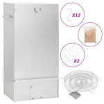 Krosnis-rūkykla su šalto rūkymo generatoriumi, plienas