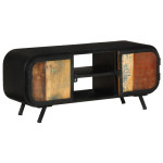 TV spintelė, 110x30x45cm, perdirbtos medienos masyvas