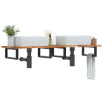 Lentyna praustuvui, plienas ir akacijos medienos masyvas