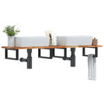 Lentyna praustuvui, plienas ir akacijos medienos masyvas