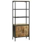 Aukštas spintelė Ruda 70 x 35 x 180 cm Mango medienos masyvas