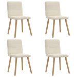 Valgomojo kėdės, 4vnt., linas