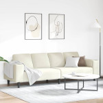 Svetainės sofa Kreminė 250 x 77 x 76 cm