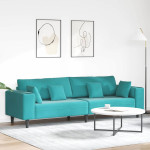 Sofa su pagalve Turkio 250 x 77 x 76 cm Aksomas