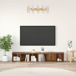 TV spintelių komplektas 2 pcs Senovinis medis 37 x 35 x 107cm