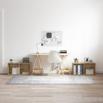 TV spintelių komplektas 2 pcs Amatininkų ąžuolas