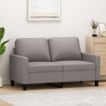 Dvivietė sofa, taupe spalvos, 120cm, audinys