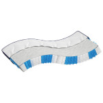 Kišeninių spyruoklių čiužinys, 120x200cm, vidutinis/kietas