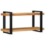 Sieninė lentyna, 90x33x45cm, akacijos medienos masyvas