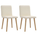 Valgomojo kėdės, 2vnt., linas