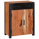 Kabalas su stalčių Ruda 55 x 30 x 75 cm Kietos akacijos mediena