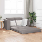 Sofa lova 60cm Taupe audinys